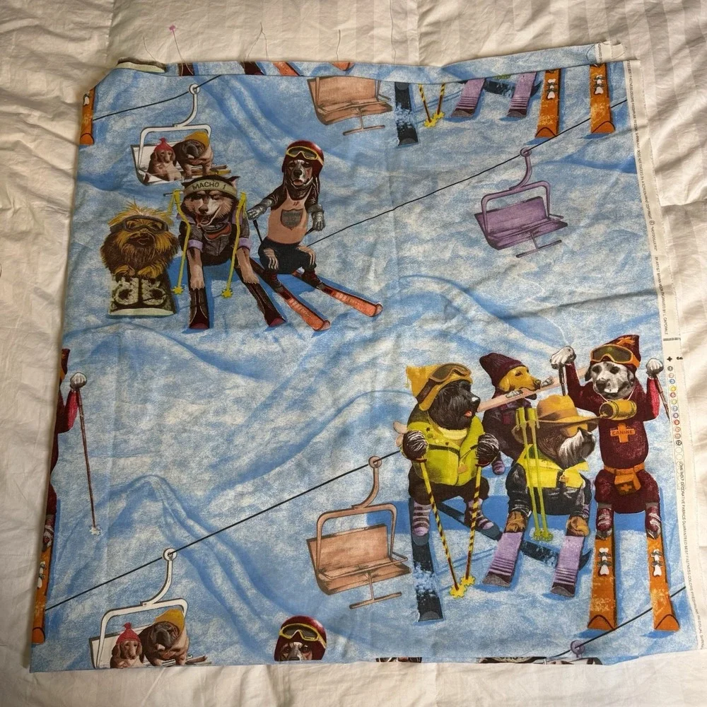 Vtg JOHN WOLF Textiles Bryan Moon 